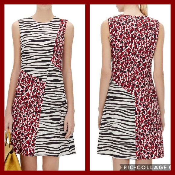 Hugo Boss Dresses & Skirts - HUGO BOSS Animal Print Stretch Dress 4 & 0